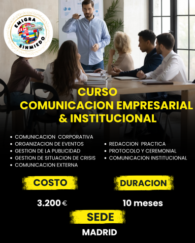 CURSO COMUNICACION EMPRESARIAL E INSTITUCIONAL